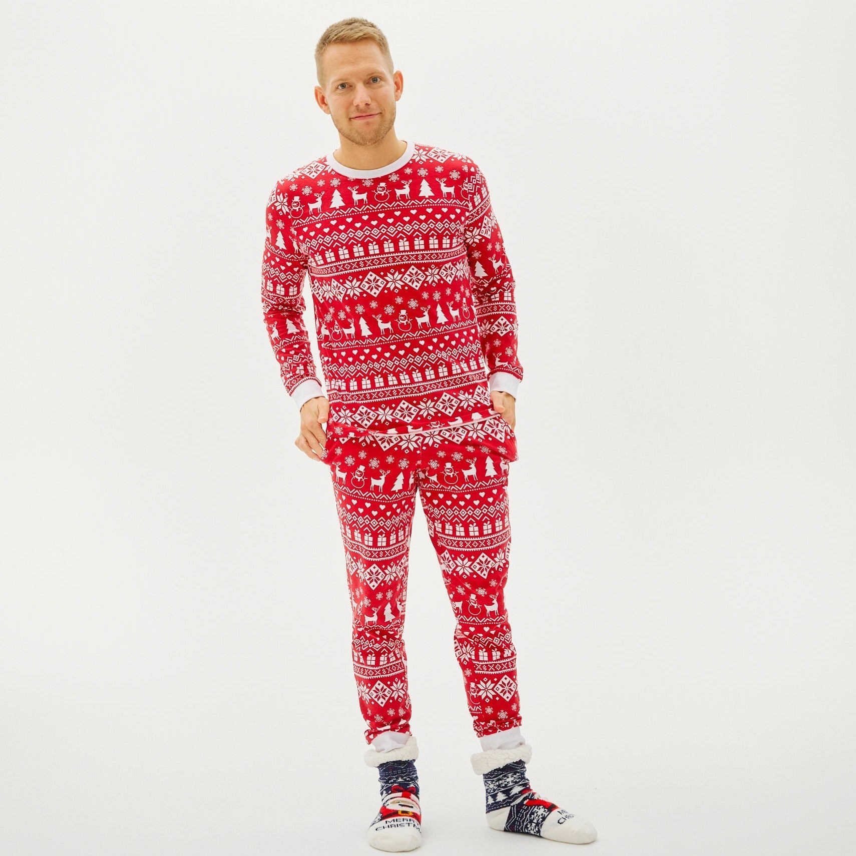 The Peaceful Pyjamas Bordeaux - Herren.